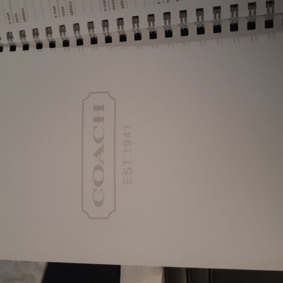 Coach notebook - Picture 7 of 13